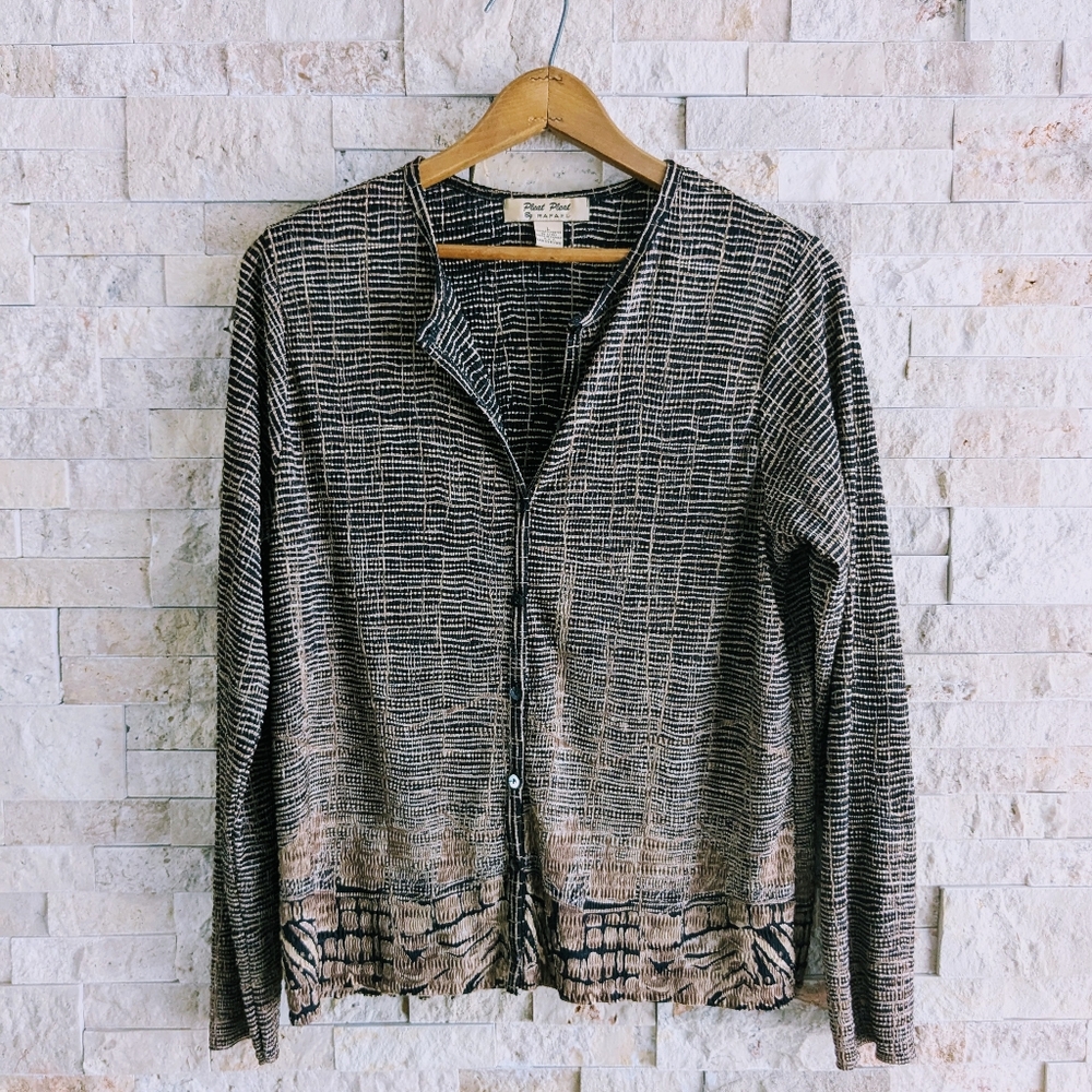 Rafael Pleat blouse L